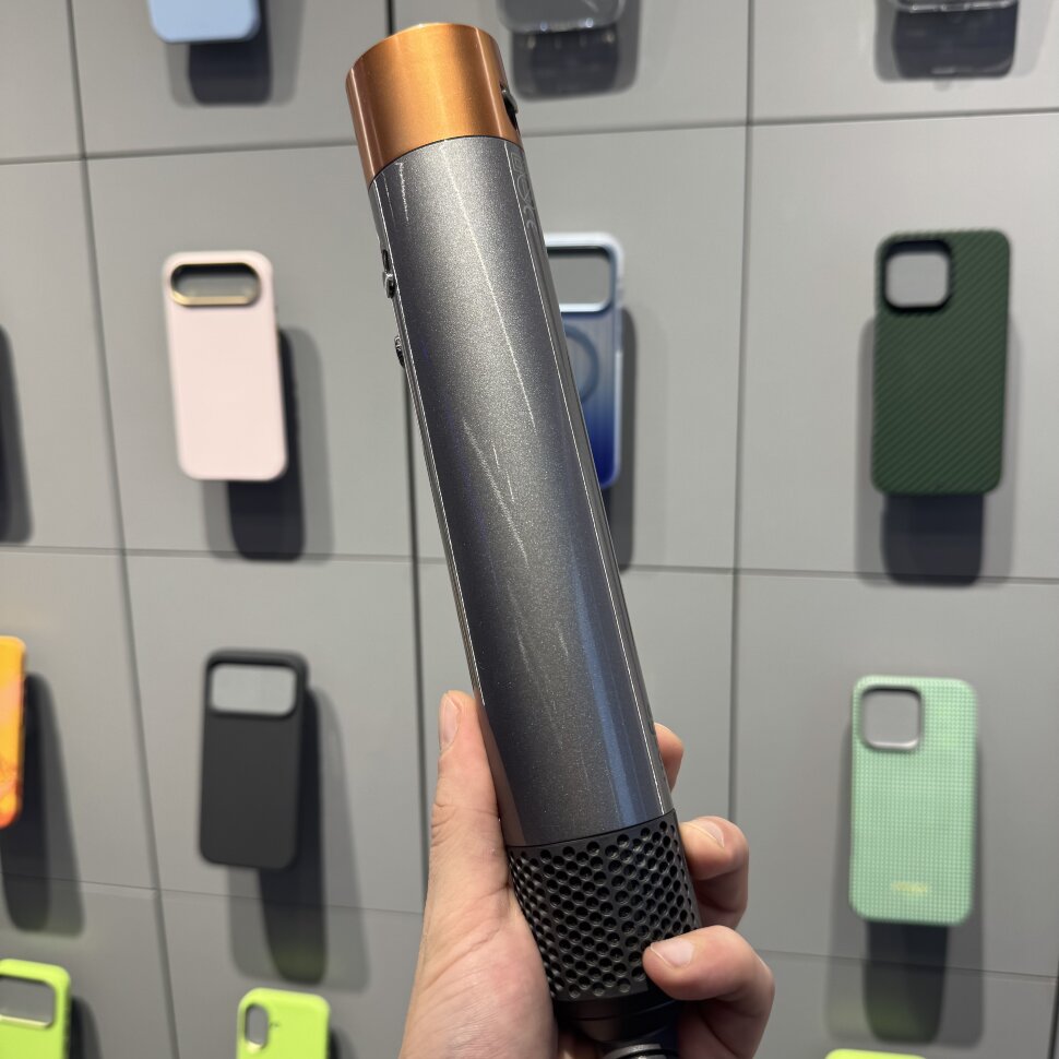 Стайлер Dyson AirWarp complete LONG HS05 Nickel/Copper (Вилка CN) (Б/У) — фото 2