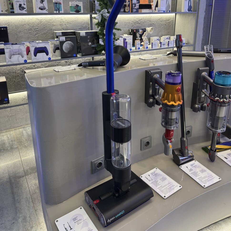 Вертикальный пылесос Dyson Wash G1 Blue Black CN (Б/У)