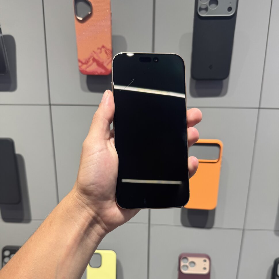 Смартфон Apple iPhone 16 Pro Max 256GB Пустынный титан (Desert Titanium) (Б/У) — фото 2