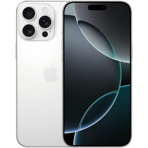 Смартфон Apple iPhone 16 Pro Max 256GB Белый титан (White Titanium) &mdash; 