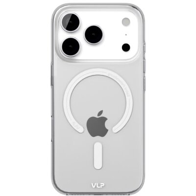 Чехол защитный VLP Puro Case MagSafe для iPhone 17 Pro Прозрачный