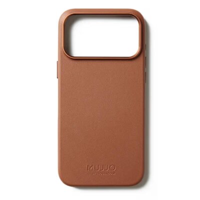 Чехол защитный Mujjo Leather для iPhone 17 Pro Max Коричневый (Tan)